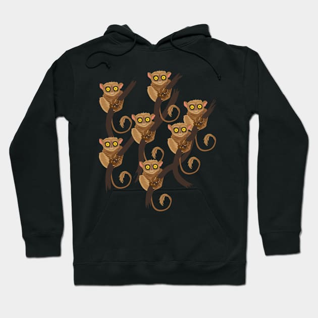 tarsier mania Hoodie by kobyakov